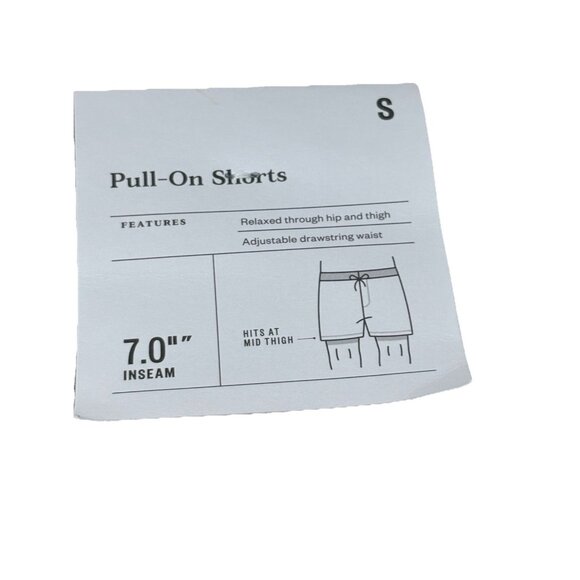 Goodfellow & Co Mens Vintage 7 " Elevated Washed Pull- On Shorts Green Size S - Picture 7 of 11